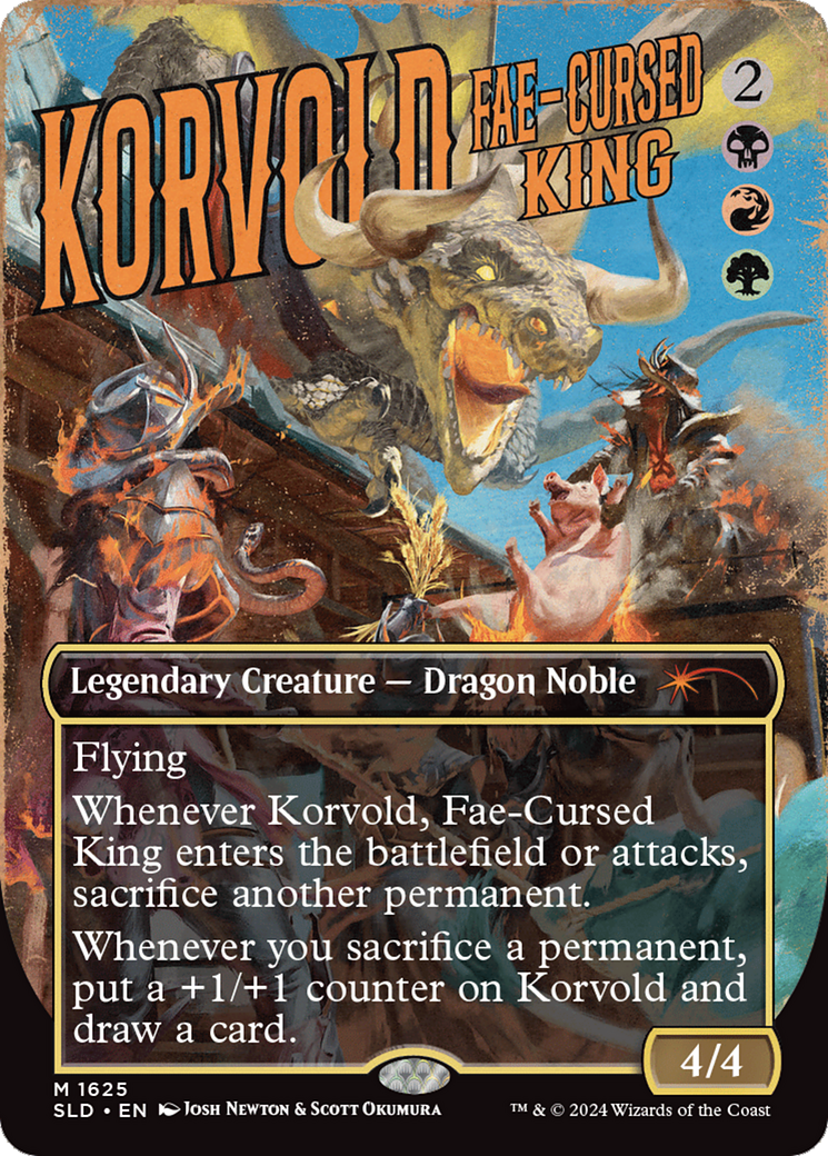 Korvold, Fae-Cursed King [Secret Lair Drop Series] | Golgari Games