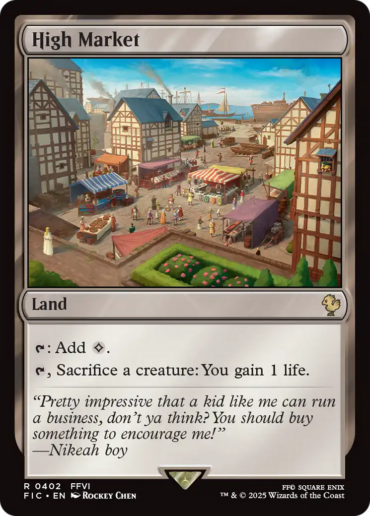 High Market [FINAL FANTASY Commander] | Local Legends