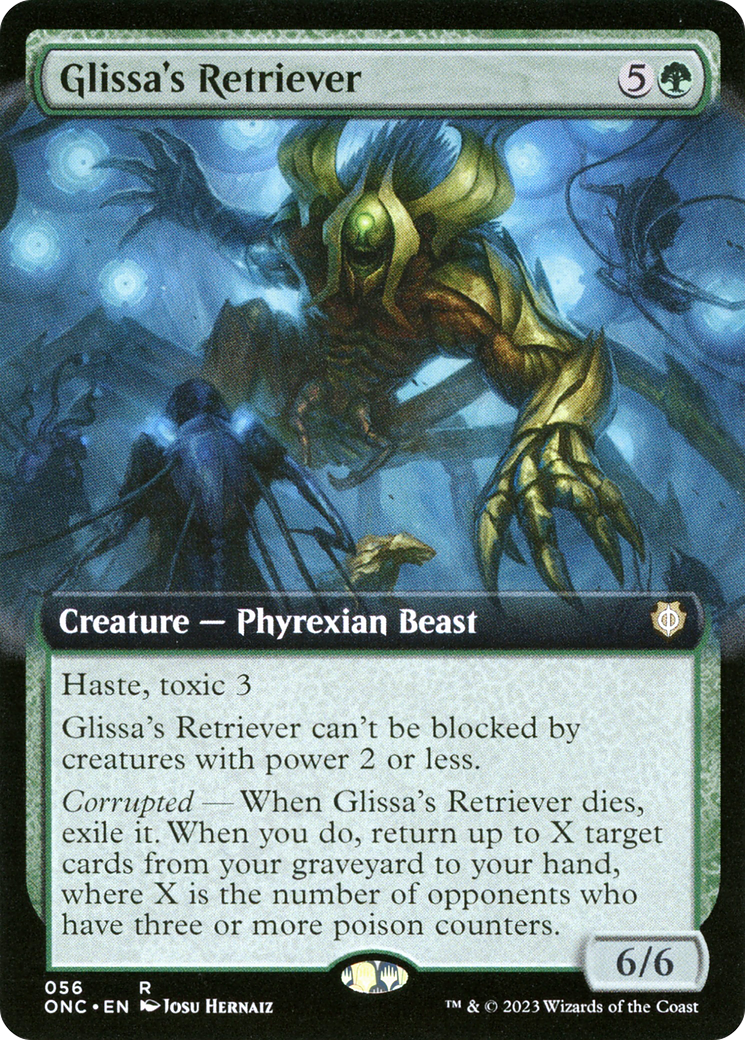 Glissa's Retriever (Extended Art) [Phyrexia: All Will Be One Commander] | Local Legends