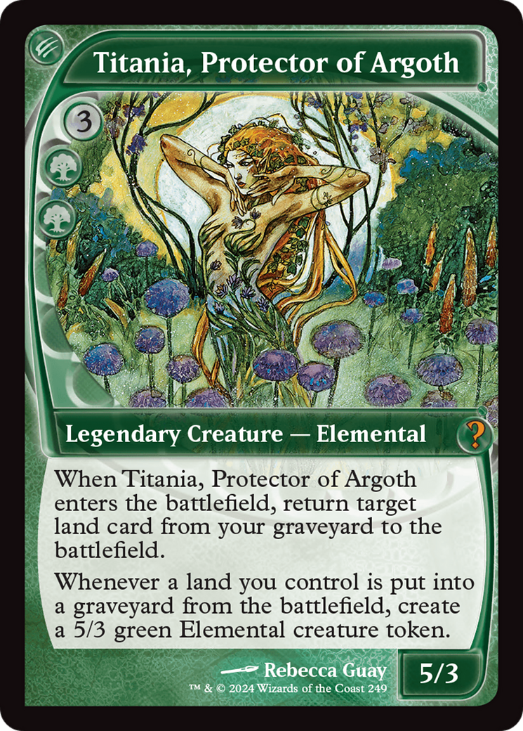 Titania, Protector of Argoth (Future Sight) [Mystery Booster 2] | Local Legends