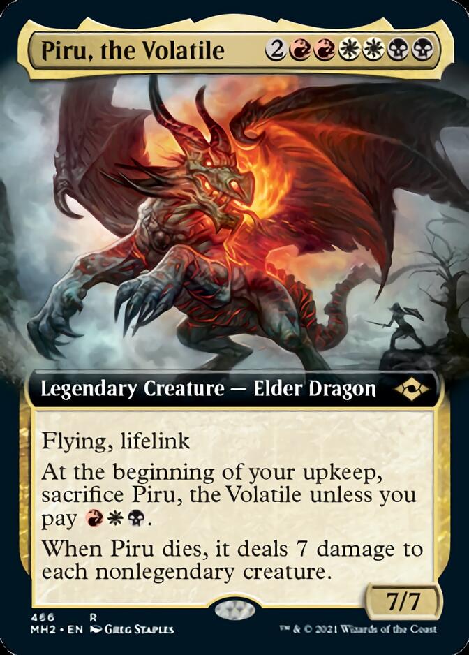 Piru, the Volatile (Extended Art) [Modern Horizons 2] | Local Legends