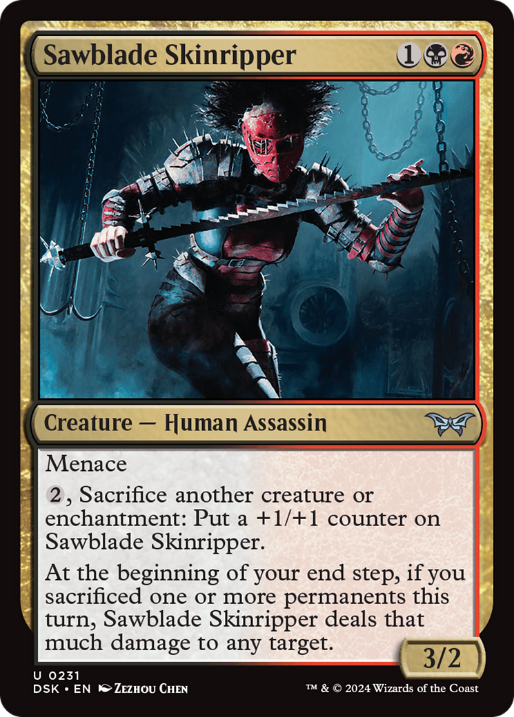 Sawblade Skinripper [Duskmourn: House of Horror] | Local Legends