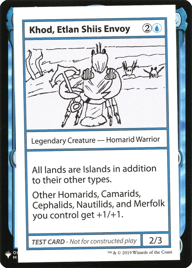Khod, Etlan Shiis Envoy [Mystery Booster Playtest Cards] | Local Legends