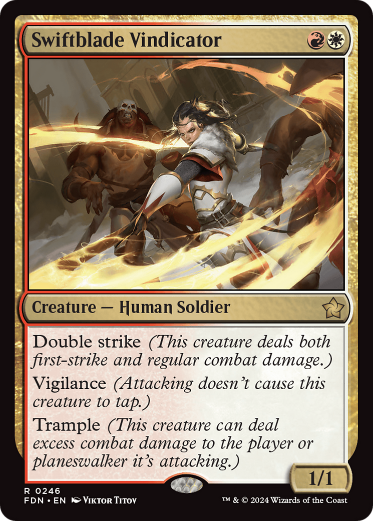 Swiftblade Vindicator [Foundations] | Local Legends