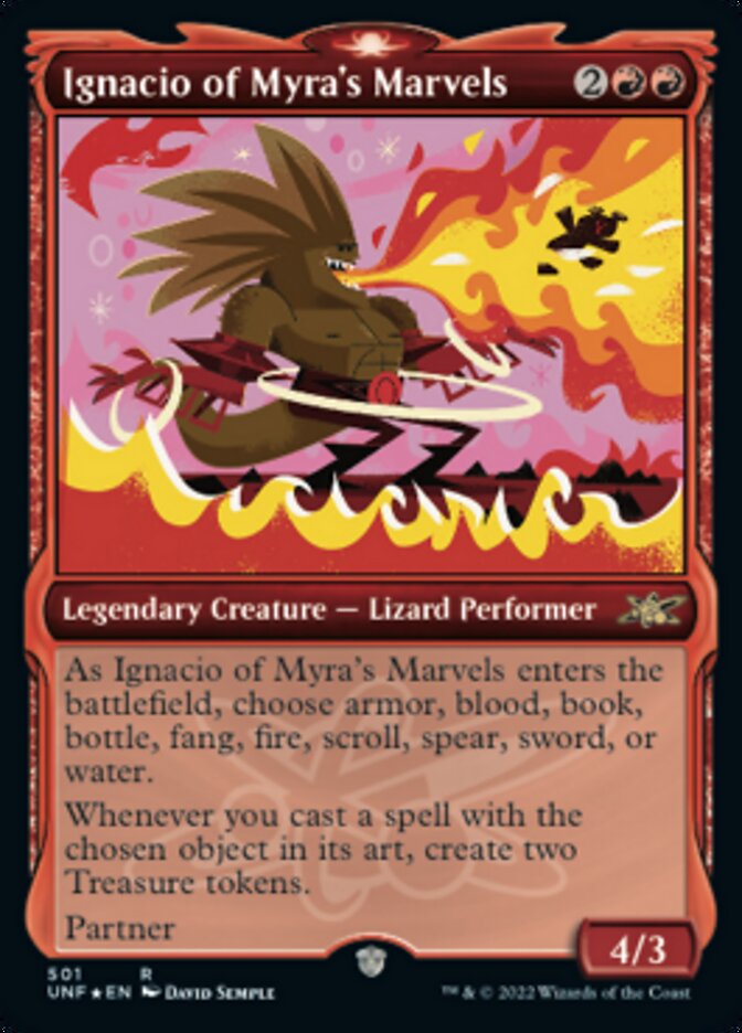Ignacio of Myra's Marvels (Showcase) (Galaxy Foil) [Unfinity] | Local Legends