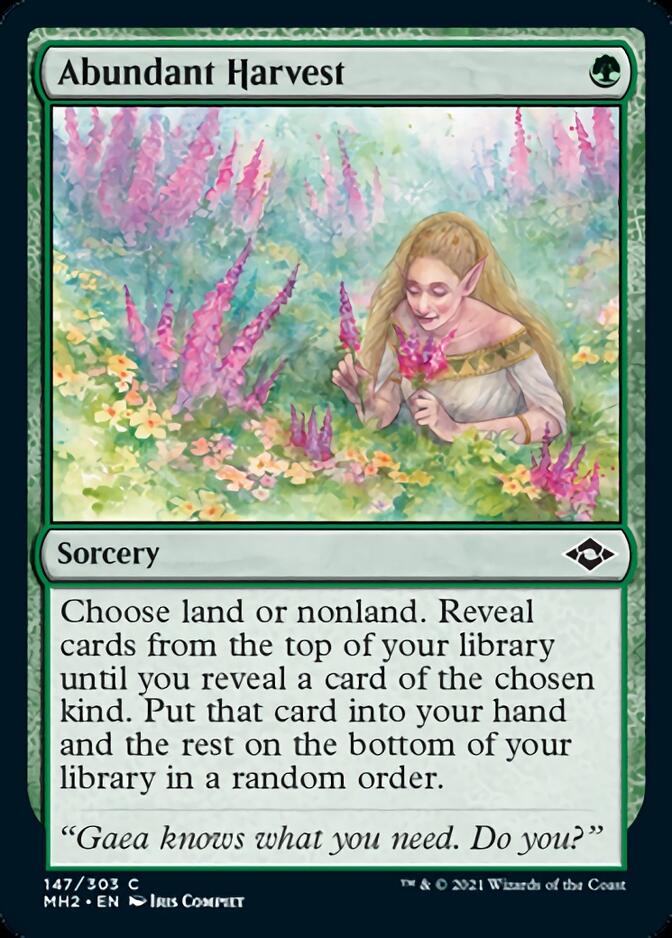 Abundant Harvest [Modern Horizons 2] | Golgari Games