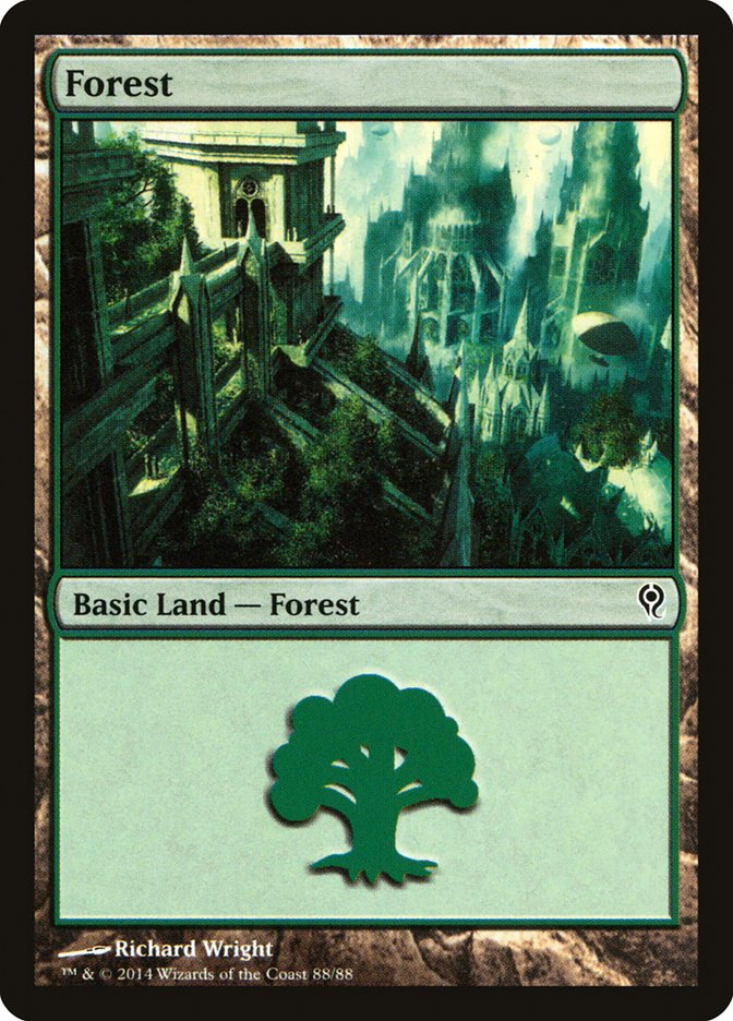 Forest (88) [Duel Decks: Jace vs. Vraska] | Golgari Games