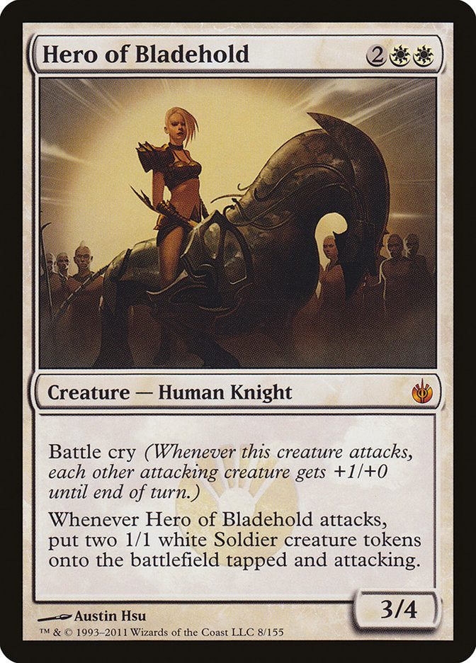 Hero of Bladehold (Oversized) [Oversize Cards] | Local Legends