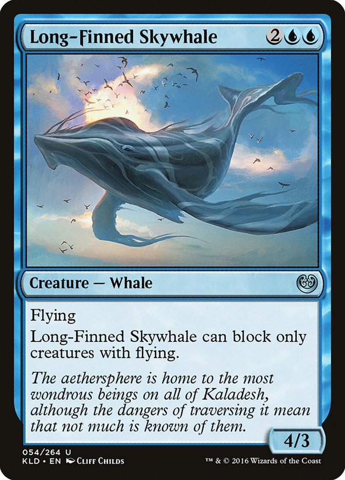 Long-Finned Skywhale [Kaladesh] | Local Legends