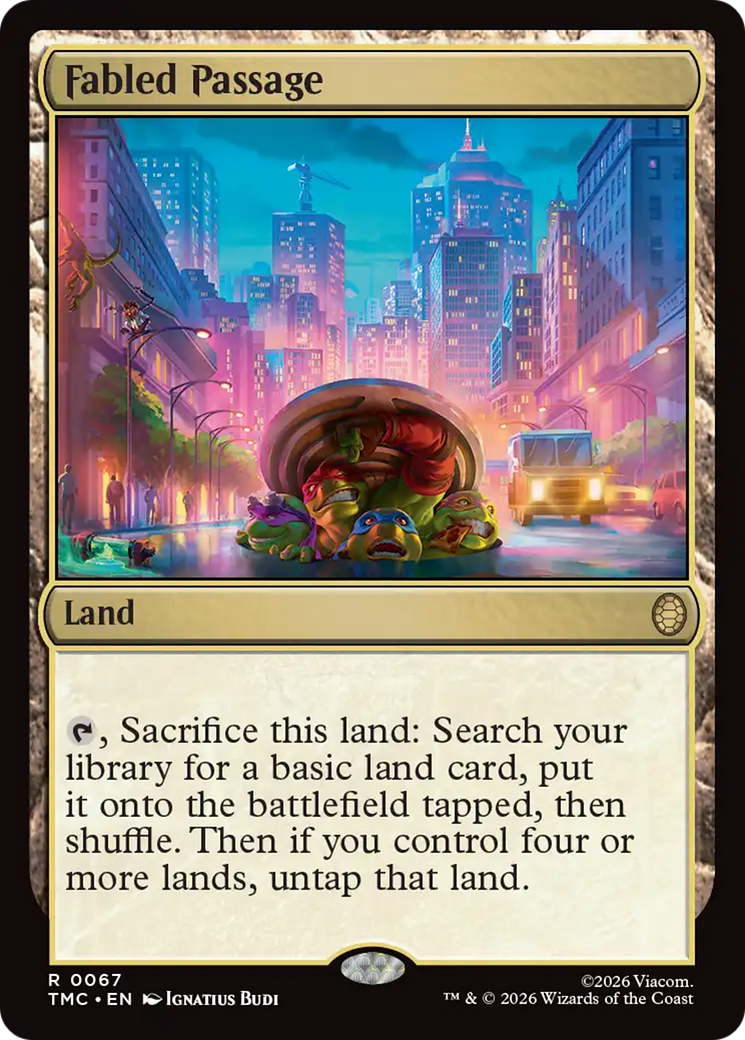 Fabled Passage [Teenage Mutant Ninja Turtles Commander] | Local Legends