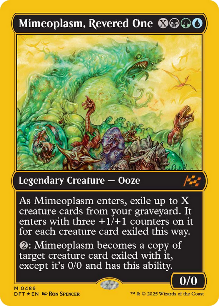 Mimeoplasm, Revered One (First-Place Foil) [Aetherdrift] | Local Legends