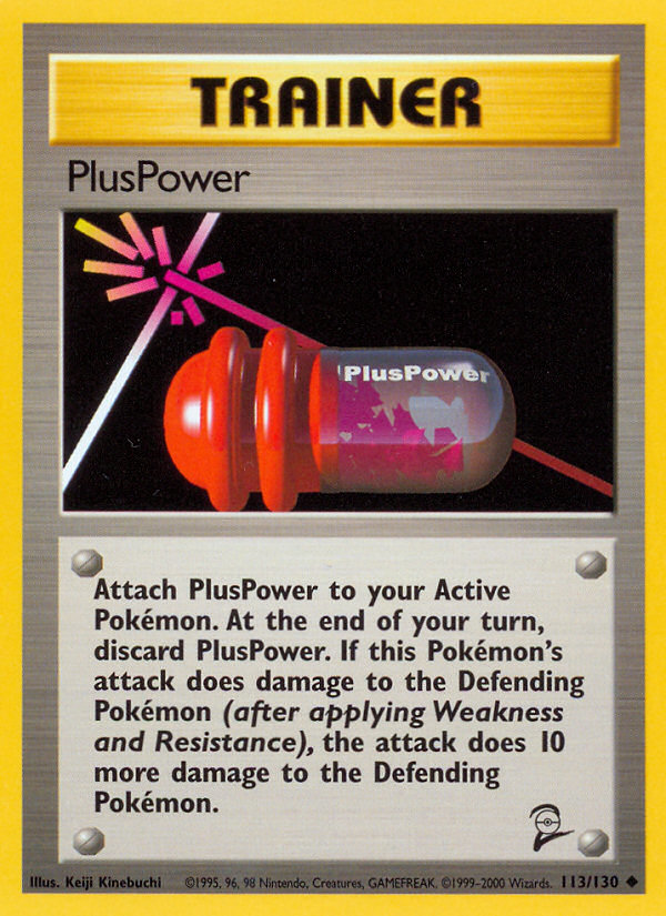 PlusPower (113/130) [Base Set 2] | Local Legends
