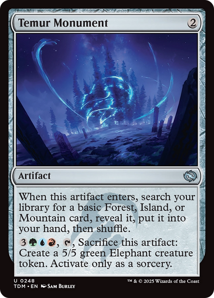 Temur Monument [Tarkir: Dragonstorm] | Local Legends