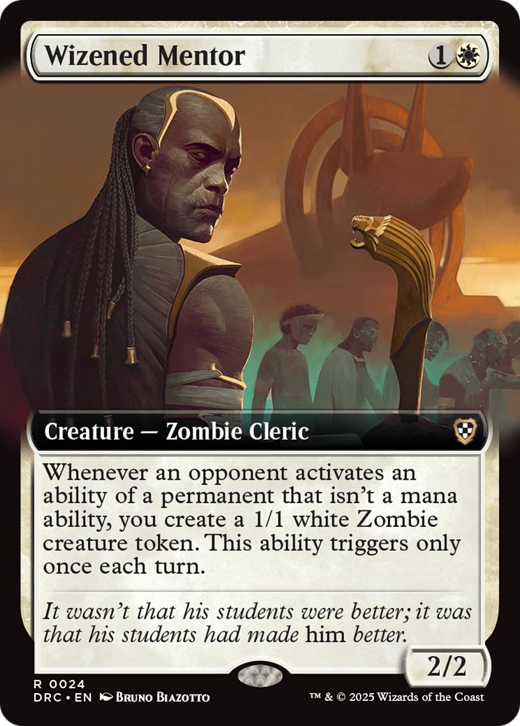 Wizened Mentor (Extended Art) [Aetherdrift Commander] | Local Legends