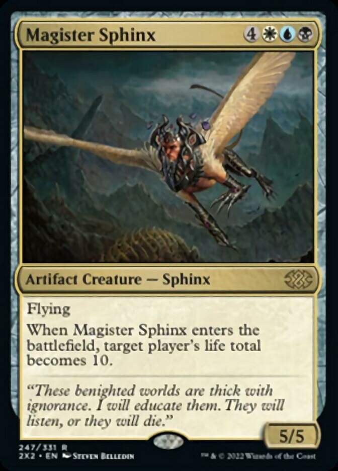 Magister Sphinx [Double Masters 2022] | Local Legends