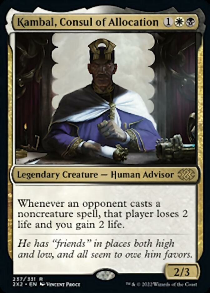 Kambal, Consul of Allocation [Double Masters 2022] | Local Legends