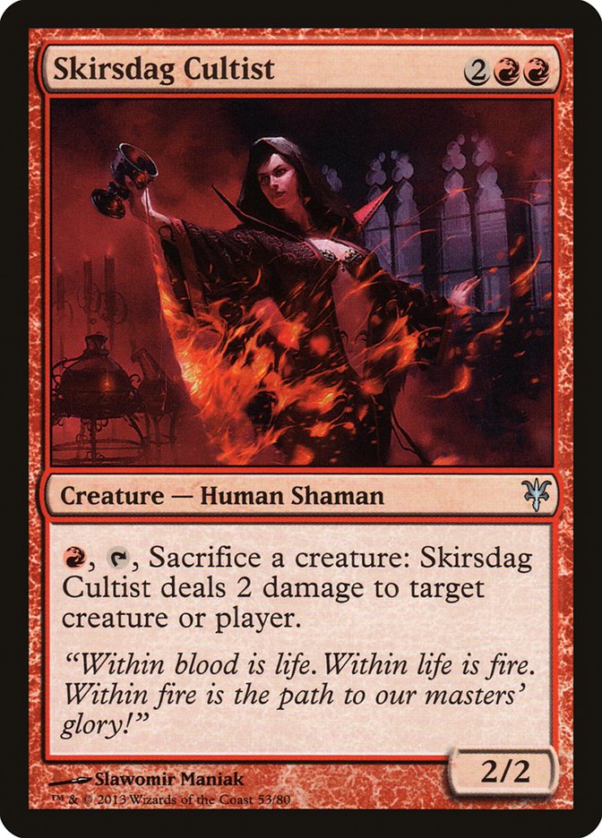 Skirsdag Cultist [Duel Decks: Sorin vs. Tibalt] | Local Legends