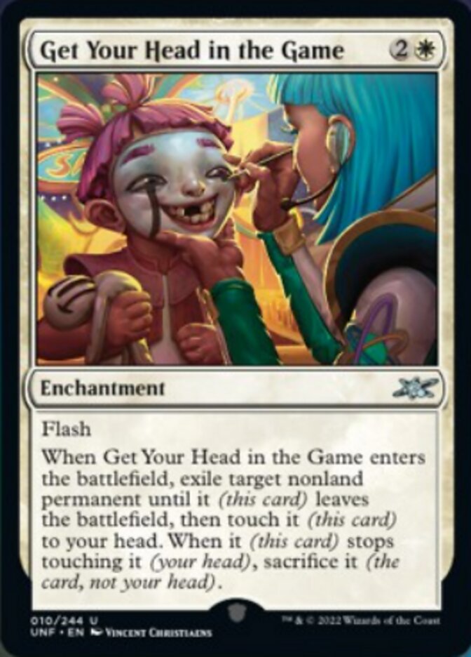 Get Your Head in the Game [Unfinity] | Local Legends