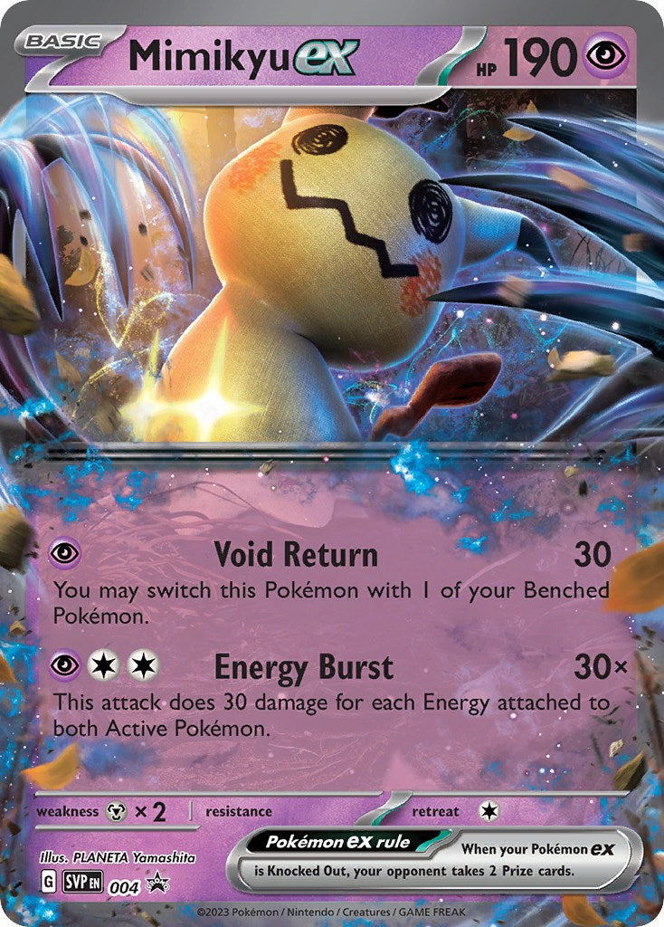 Mimikyu ex (004) [Scarlet & Violet: Black Star Promos] | Local Legends