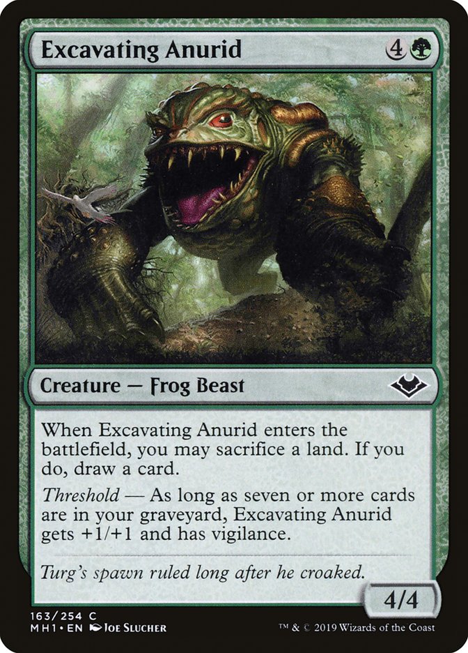 Excavating Anurid [Modern Horizons] | Golgari Games