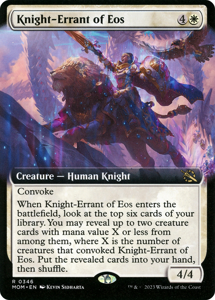 Knight-Errant of Eos (Extended Art) [March of the Machine] | Local Legends