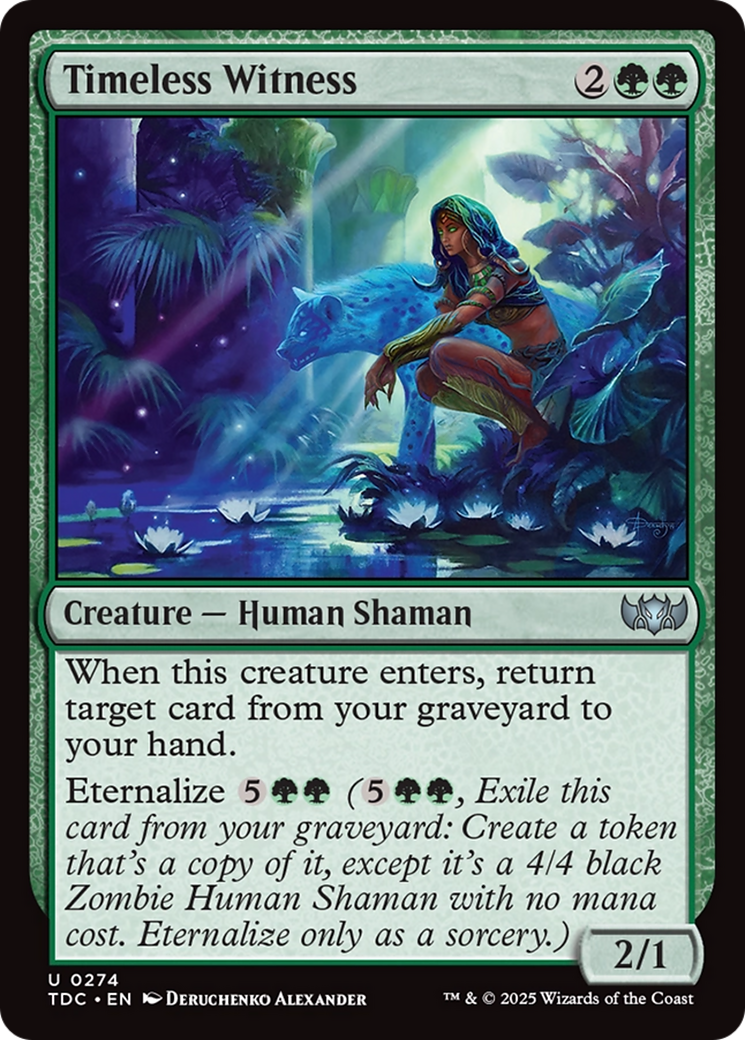 Timeless Witness [Tarkir: Dragonstorm Commander] | Local Legends