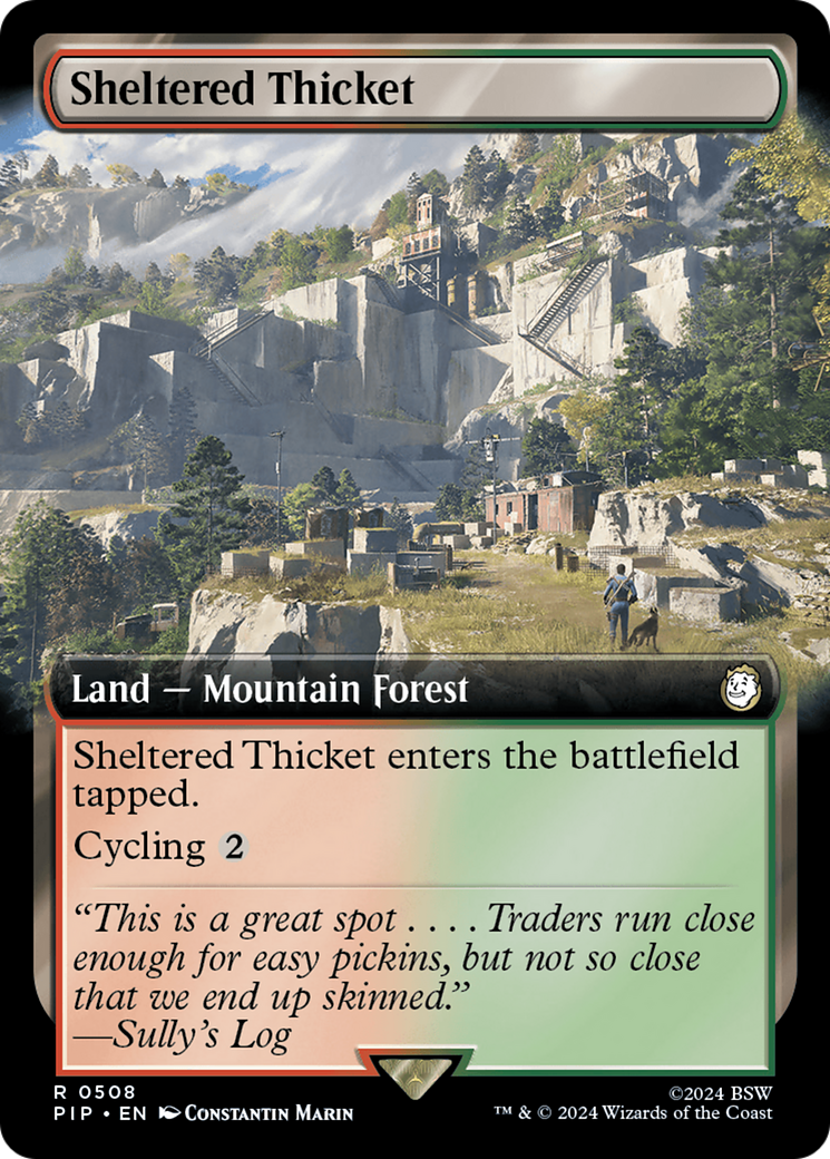 Sheltered Thicket (Extended Art) [Fallout] | Local Legends