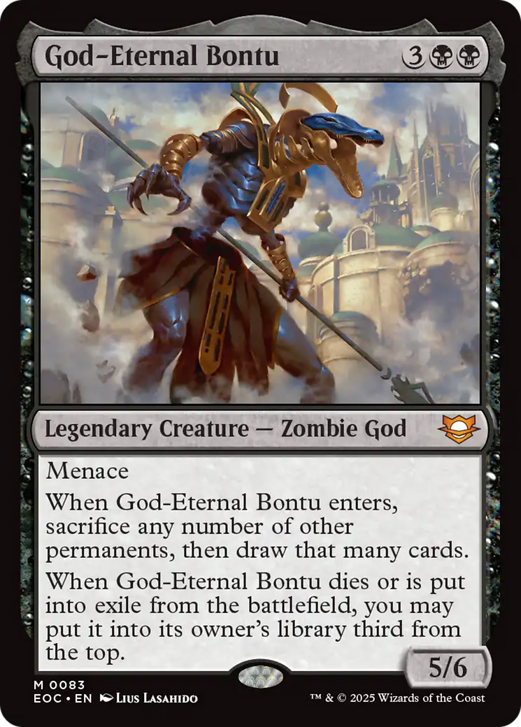 God-Eternal Bontu [Edge of Eternities Commander] | Local Legends