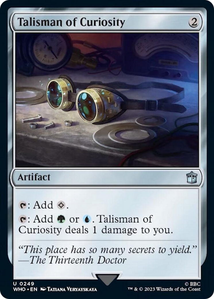Talisman of Curiosity [Doctor Who] | Local Legends