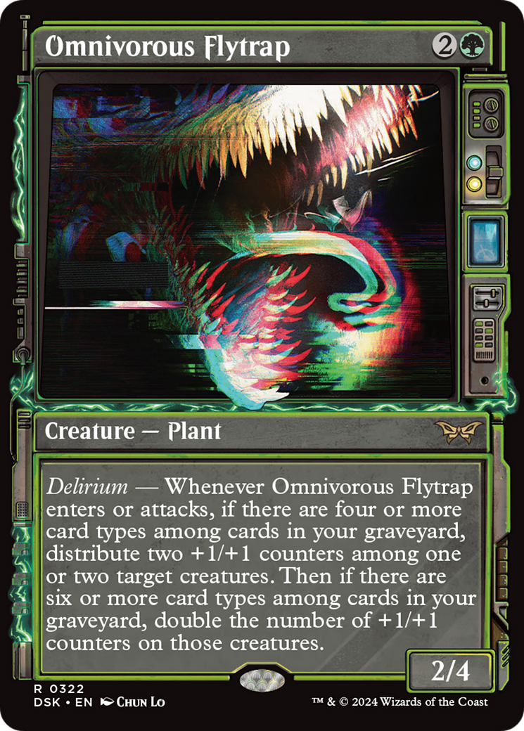 Omnivorous Flytrap (Showcase) [Duskmourn: House of Horror] | Local Legends