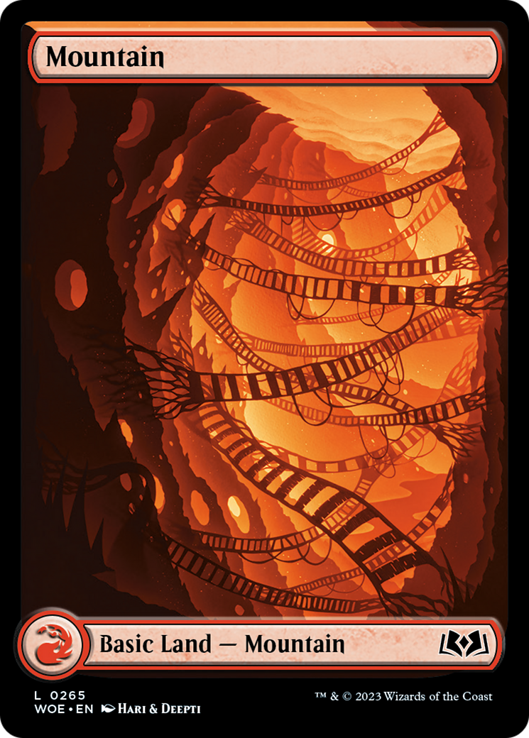 Mountain (265) (Full-Art) [Wilds of Eldraine] | Local Legends