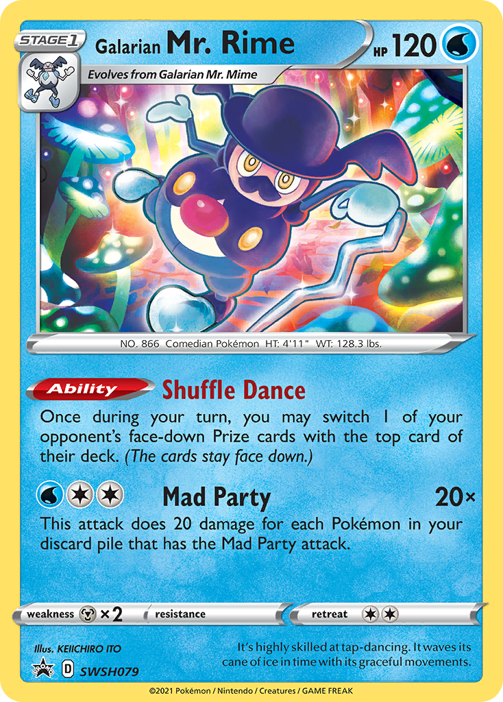 Galarian Mr. Rime (SWSH079) [Sword & Shield: Black Star Promos] | Local Legends