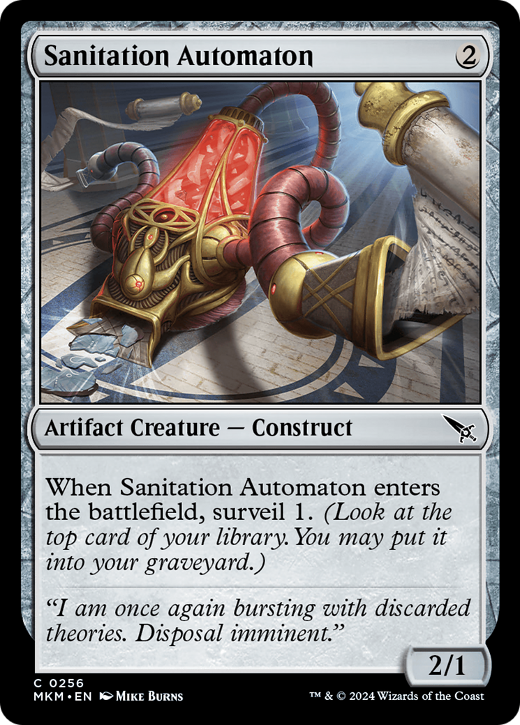 Sanitation Automaton [Murders at Karlov Manor] | Golgari Games