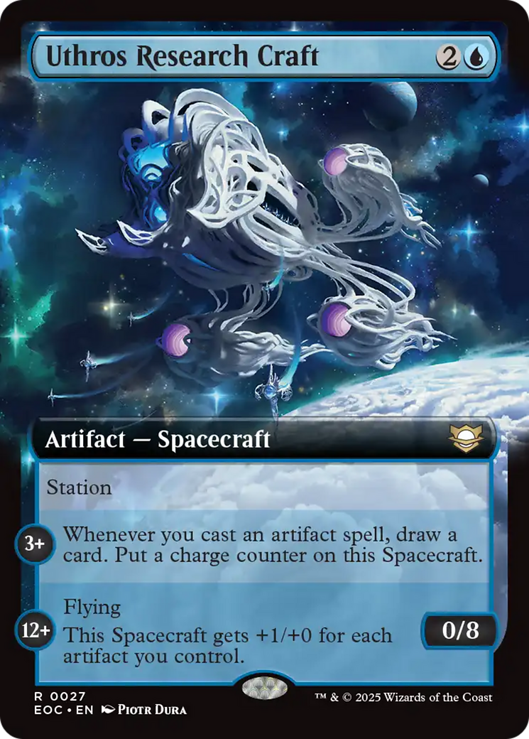 Uthros Research Craft (Extended Art) [Edge of Eternities Commander] | Local Legends