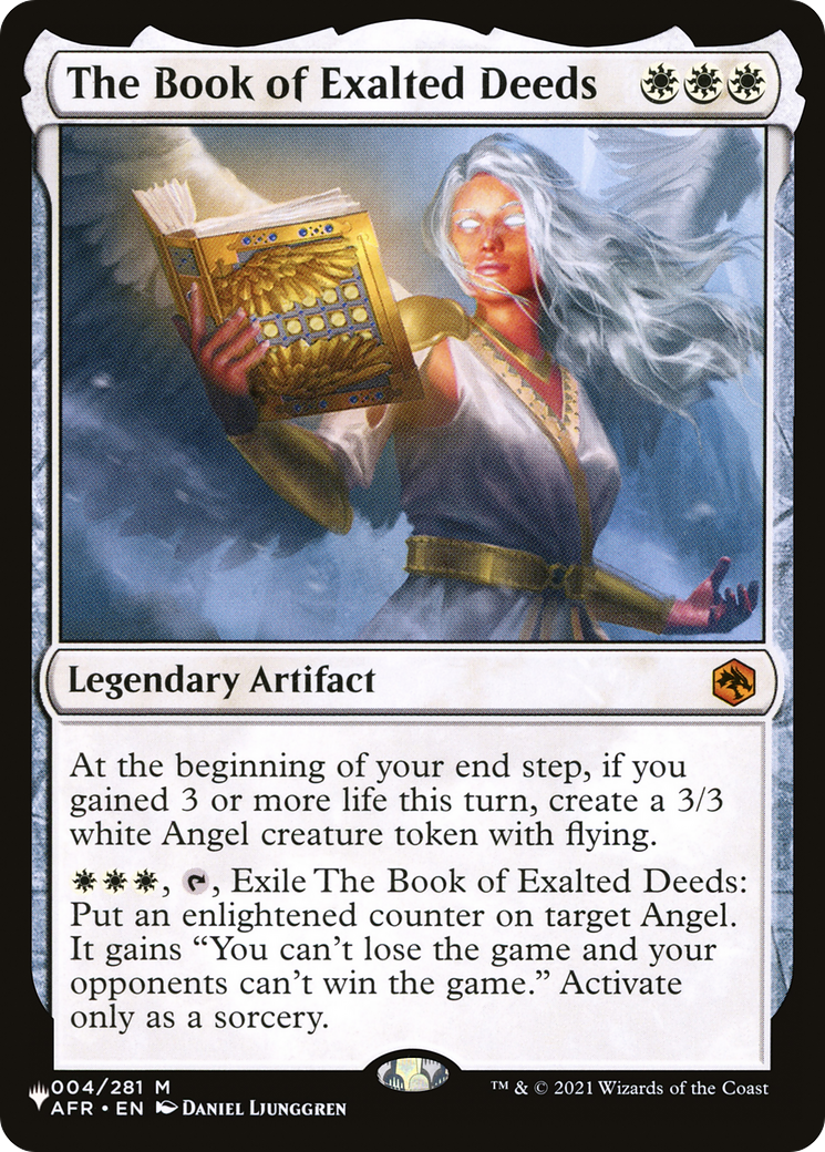 The Book of Exalted Deeds [Secret Lair: Angels] | Local Legends