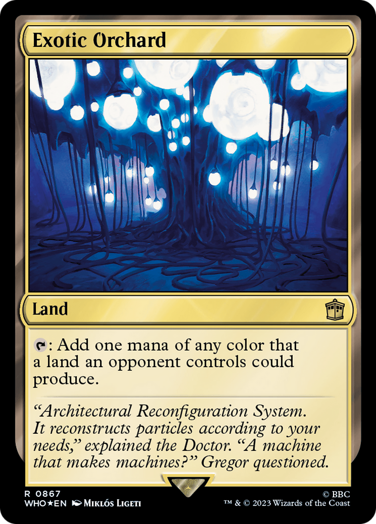 Exotic Orchard (Surge Foil) [Doctor Who] | Local Legends