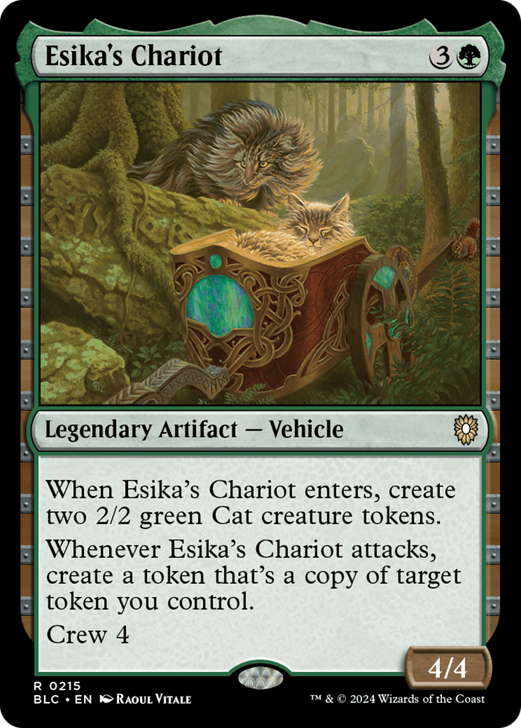 Esika's Chariot [Bloomburrow Commander] | Local Legends