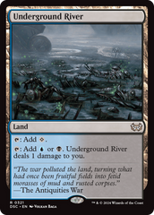 Underground River [Duskmourn: House of Horror Commander] | Local Legends