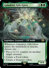 Galadriel, Gift-Giver (Extended Art) [The Lord of the Rings: Tales of Middle-Earth] | Golgari Games