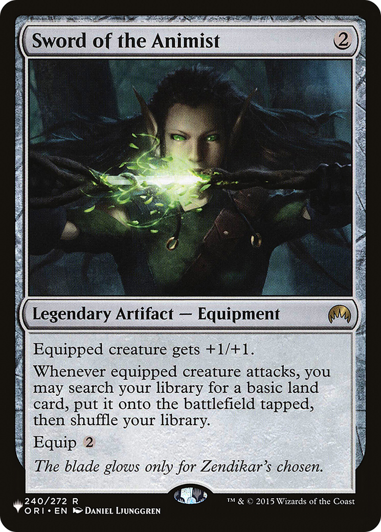 Sword of the Animist [Secret Lair: Angels] | Local Legends