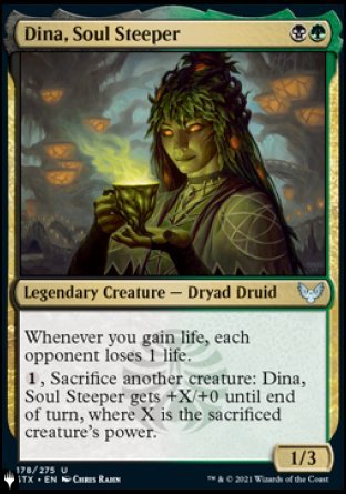 Dina, Soul Steeper [The List] | Golgari Games