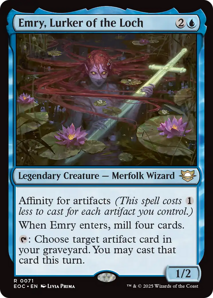 Emry, Lurker of the Loch [Edge of Eternities Commander] | Local Legends
