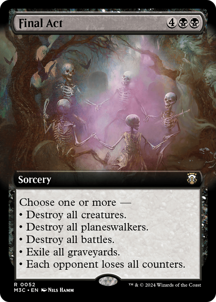 Final Act (Extended Art) (Ripple Foil) [Modern Horizons 3 Commander] | Local Legends