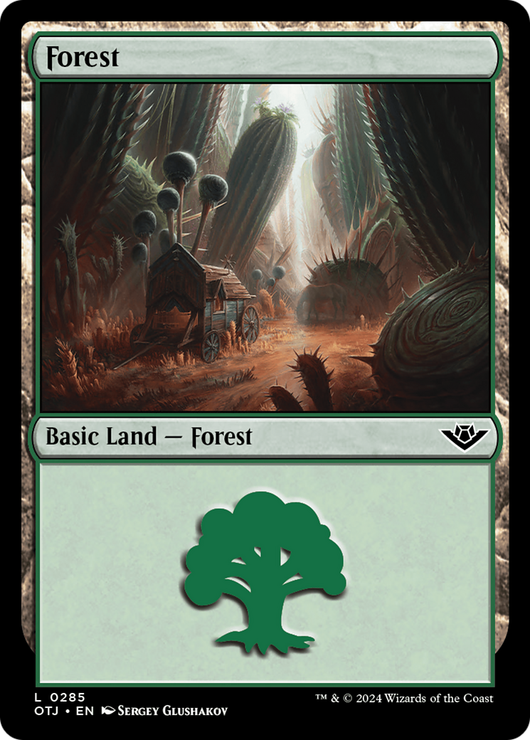 Forest (0285) [Outlaws of Thunder Junction] | Local Legends
