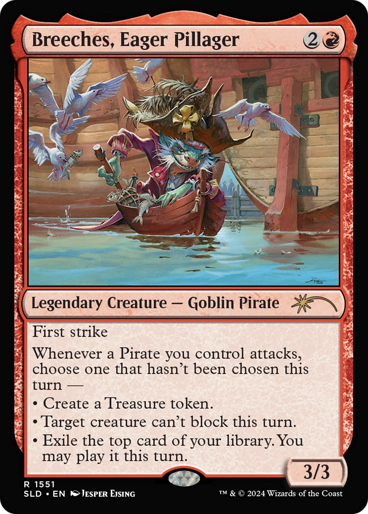 Breeches, Eager Pillager [Secret Lair Drop Series] | Local Legends
