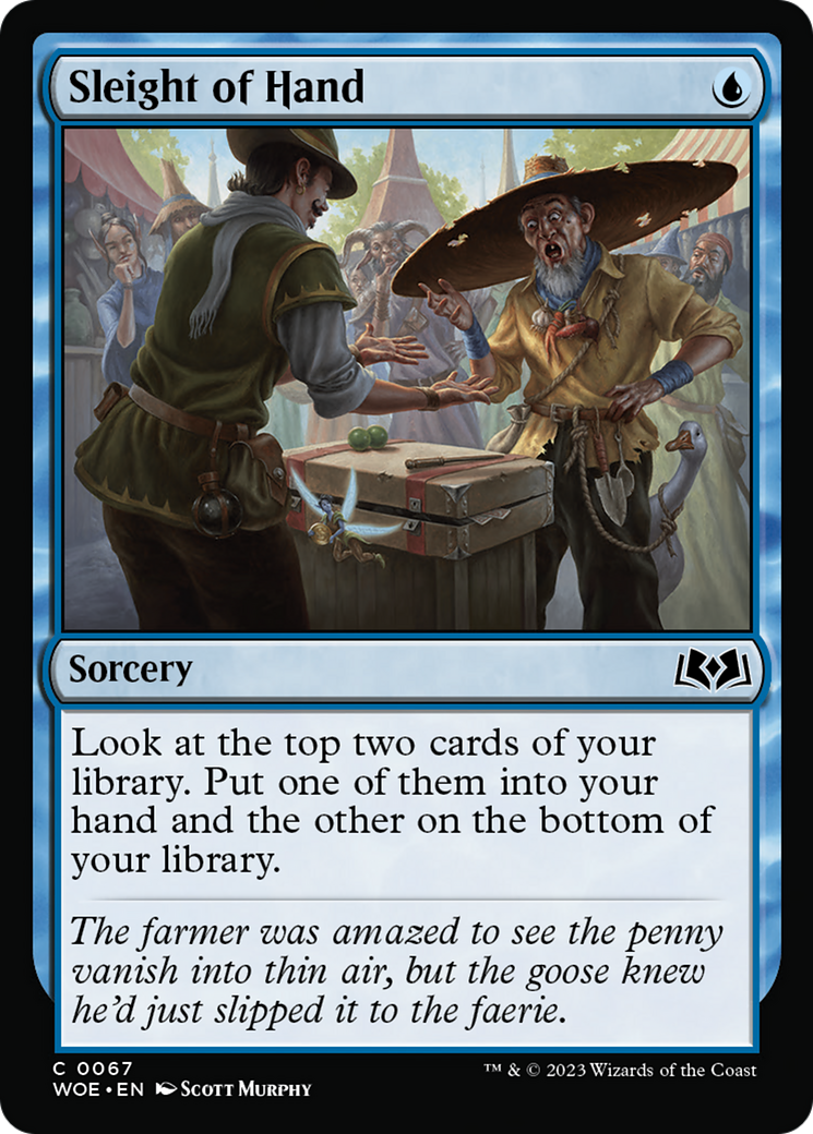 Sleight of Hand [Wilds of Eldraine] | Local Legends