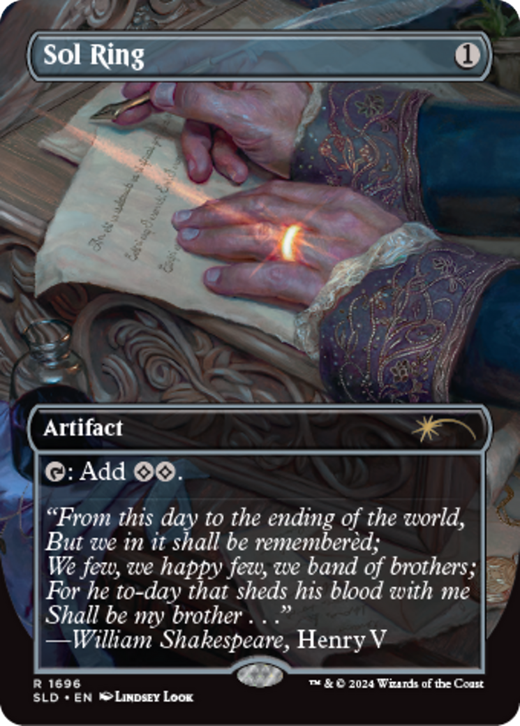 Sol Ring (1696) [Secret Lair: Sheldon's Spellbook] | Local Legends