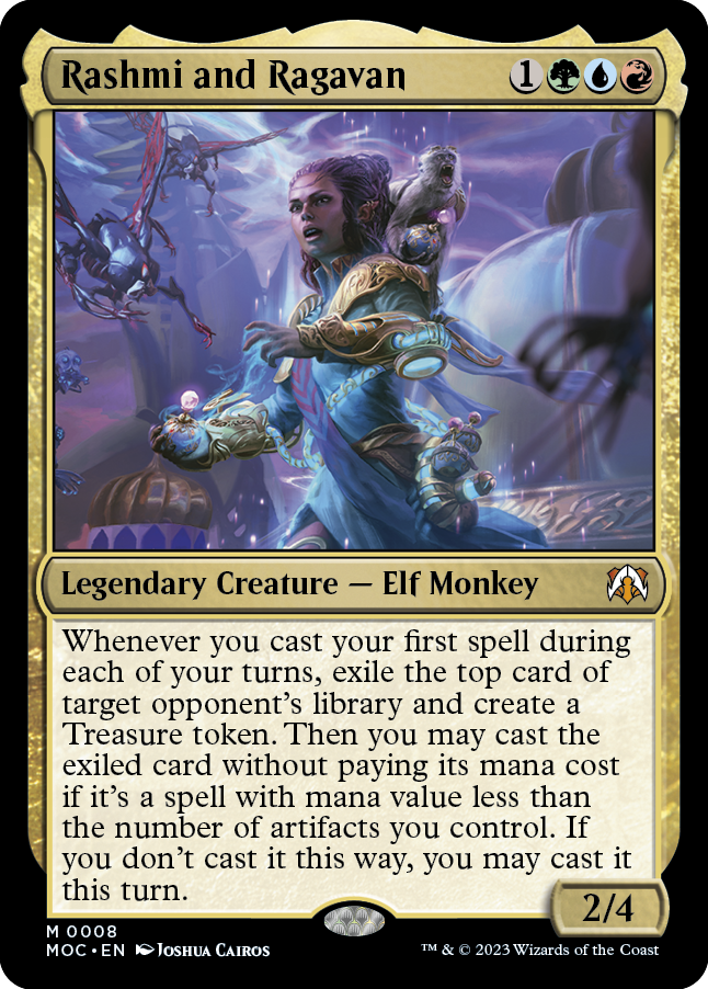 Rashmi and Ragavan [March of the Machine Commander] | Local Legends