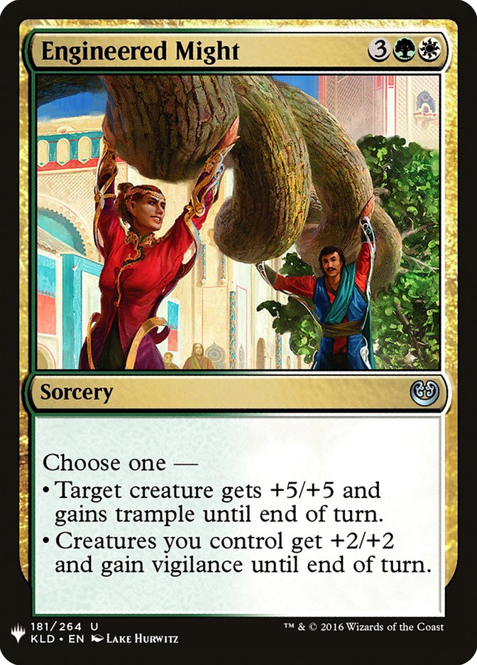 Engineered Might [Mystery Booster] | Local Legends