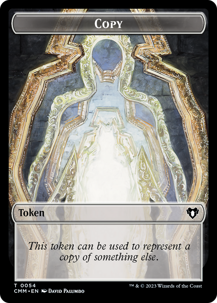 Copy (54) // Avacyn Double-Sided Token [Commander Masters Tokens] | Golgari Games